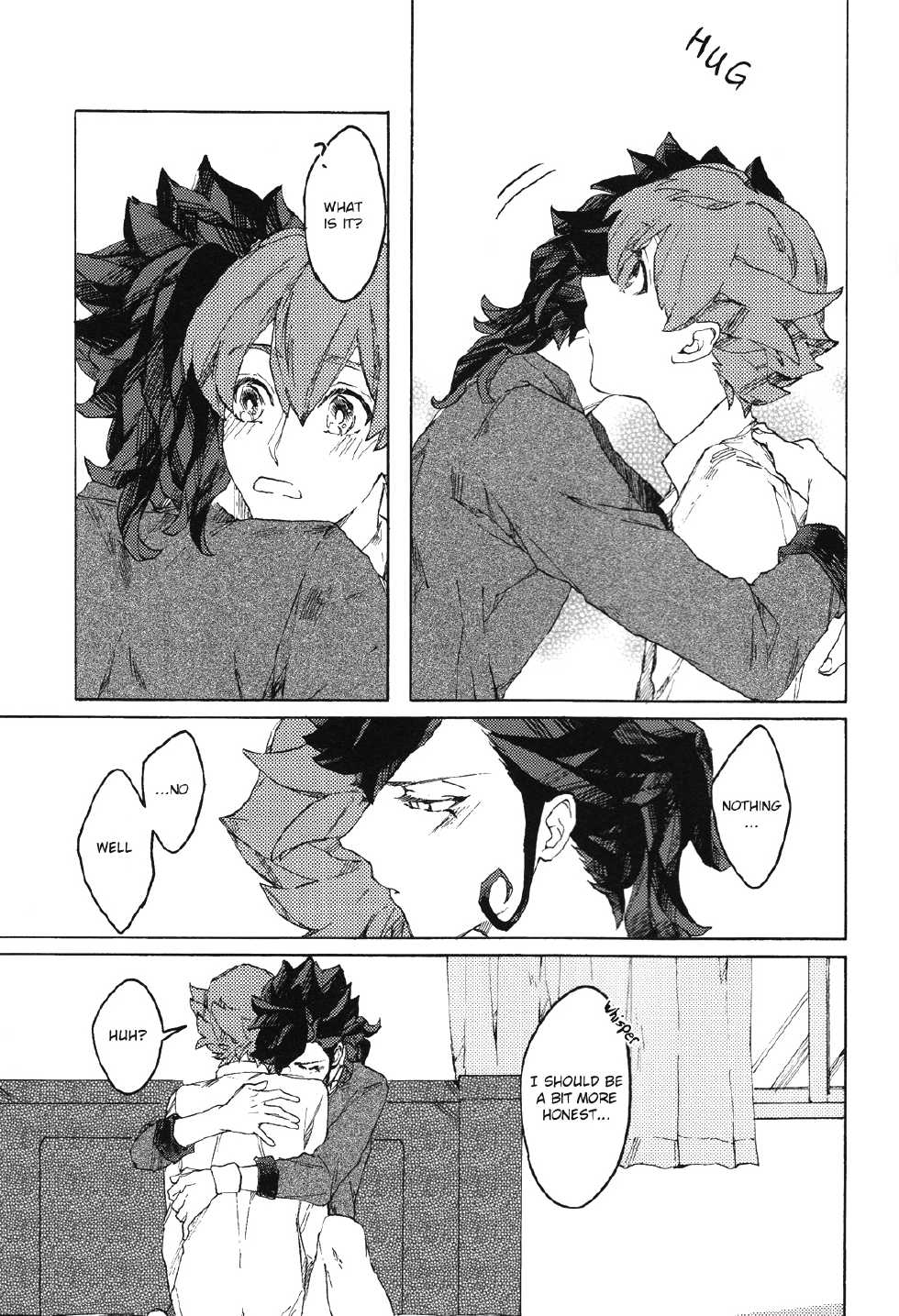 (Seishun Cup 8) [HYSTERIC SPIDER (Io)] Anata no Kawaii Hito ni Naritai (Inazuma Eleven GO) [English] [ebil_trio] - Page 37