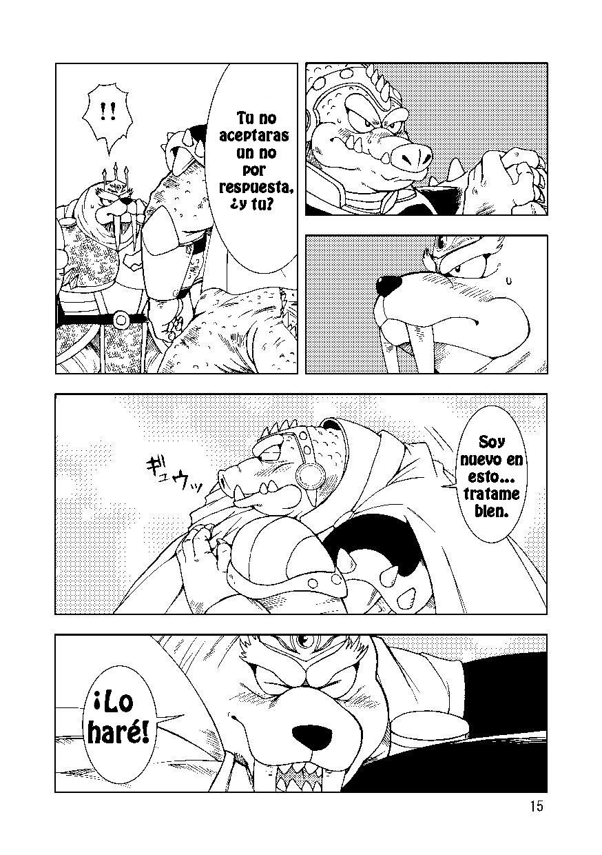 (Kemoket) [Garakuta ga Oka (Kumagaya Shin)] BoraCroc (Dragon Quest Dai no Daibouken) [Spanish] [Tori-traducciones] - Page 16