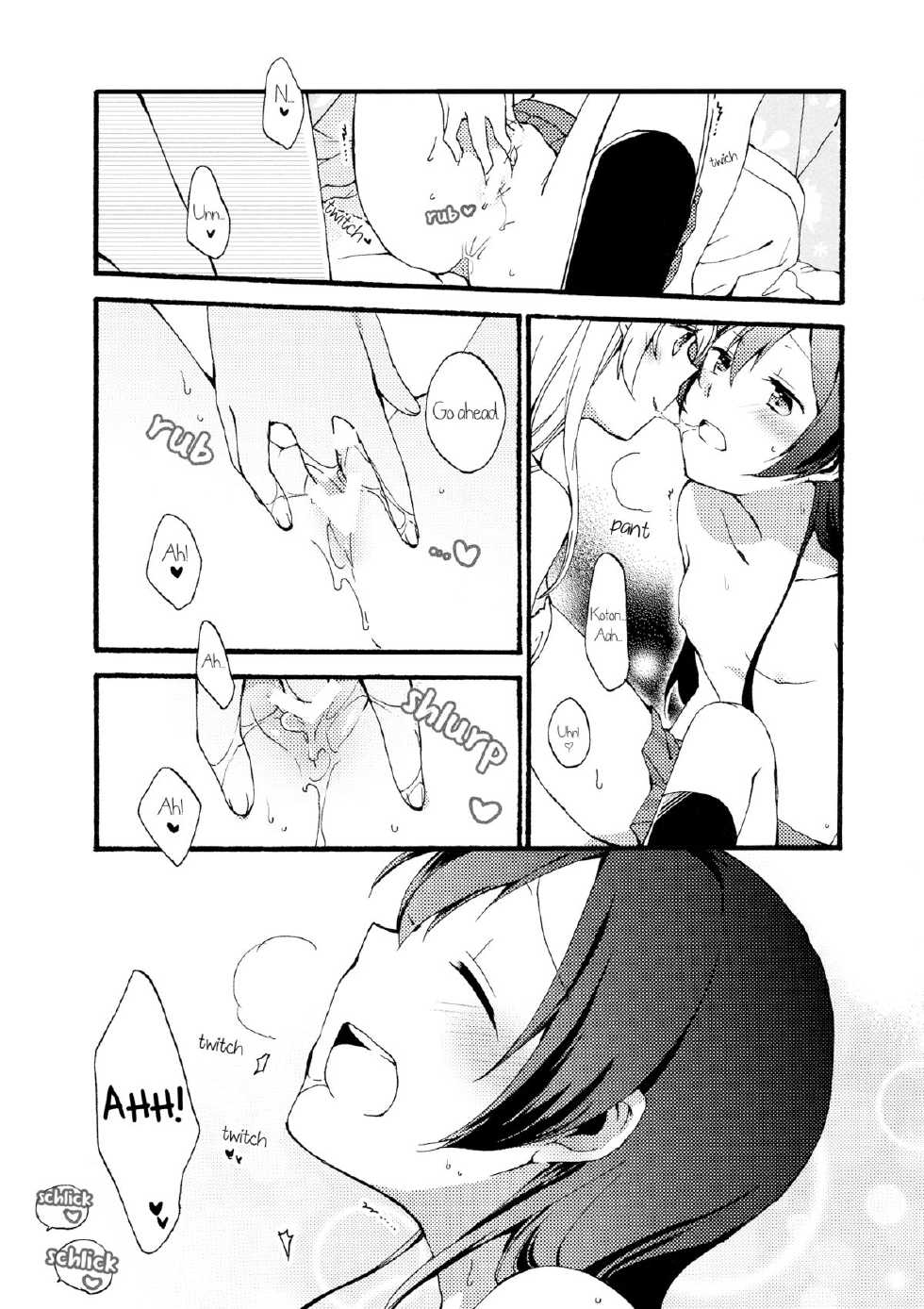 (Bokura no Love Live! 7) [Niratama (Sekihara, Hiroto)] Watashi wa Harenchi dewa Arimasen! - I'm not a Licentious Person! (Love Live!) [English] [nom de plume] - Page 14