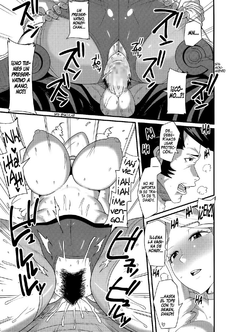 (C86) [Fatboy (Kamina Koharu)] Bitch to Doutei no Sensou jan yo | Es una guerra entre la puta y el virgen, nena (Space Dandy) [Spanish] [LAS] - Page 20