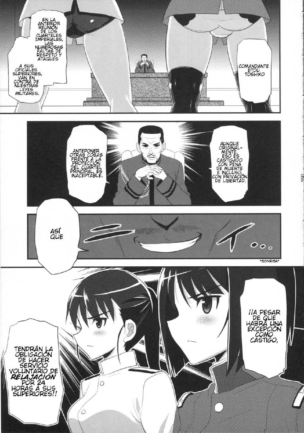 [INFINITY DRIVE (Kyougoku Shin)] FADE TO BLACK (Strike Witches) [Spanish] [PHF] - Page 4