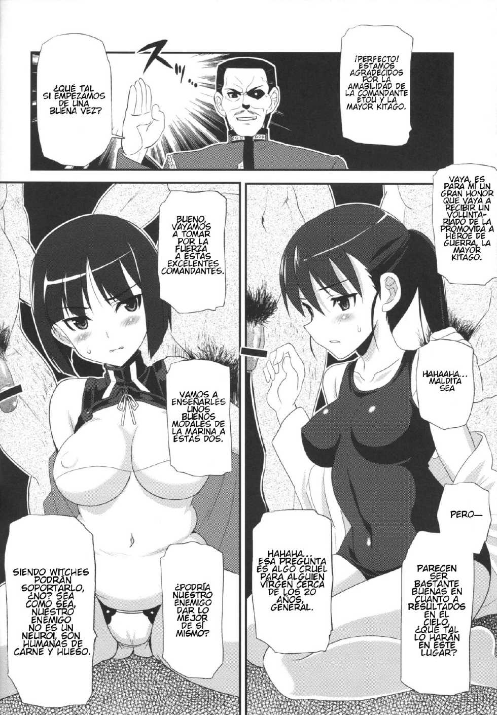 [INFINITY DRIVE (Kyougoku Shin)] FADE TO BLACK (Strike Witches) [Spanish] [PHF] - Page 7
