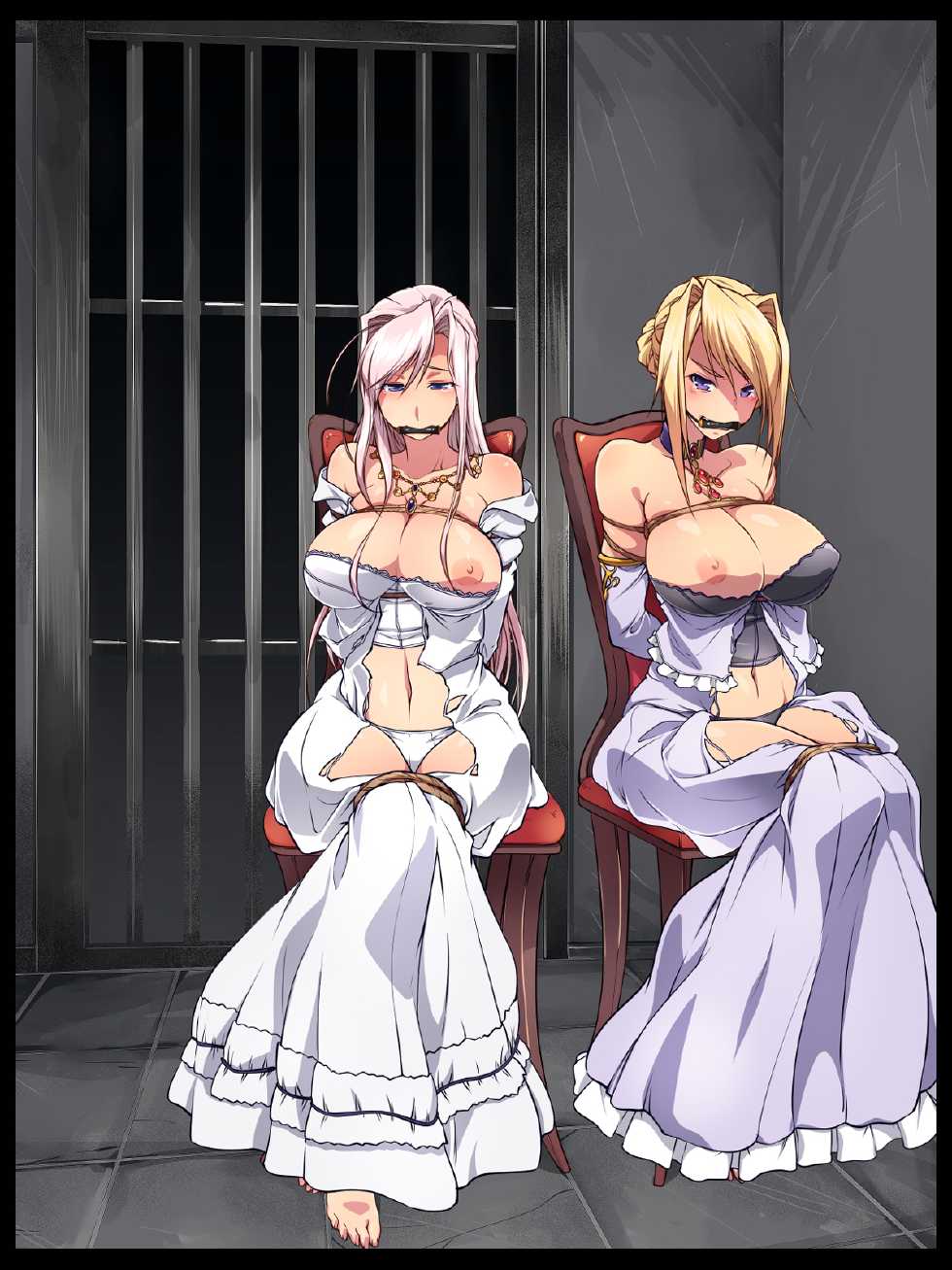 [Nightmare Express -Akumu no Takuhaibin-] Yokubou Kaiki Dai 529 Shou -Kankin Oujo ☆ DEAD END of PRINCESS RAPER in Boukoku Torikohime Sange- (Princess Lover!) - Page 6