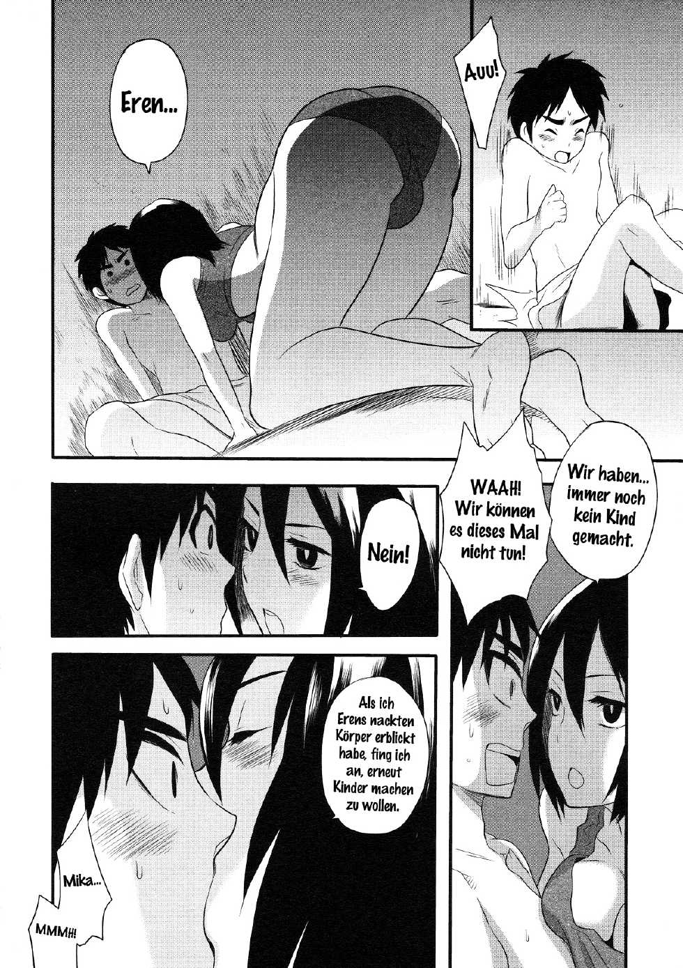 (FALL OF WALL Nagoya) [Hirataira (Hira Taira)] Watashi no Eren 2 [German] [Lyteral] - Page 9