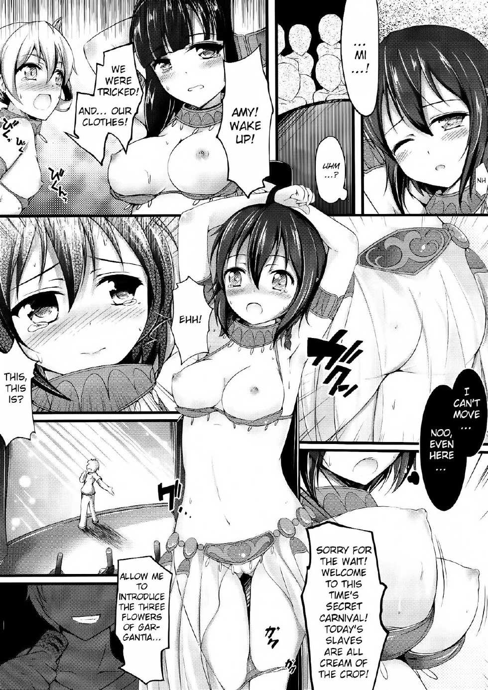 (FF22) [Mukousharan (Chiyami)] Dorei no Shanikusai | Slave's Carnival (Suisei no Gargantia) [English] [EHCOVE] - Page 4