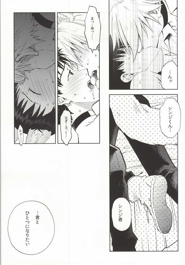 (C87) [Getsumen-Spiral (Mayama Satori)] Wanko na Kareshi Otonamuke (Neon Genesis Evangelion) - Page 12