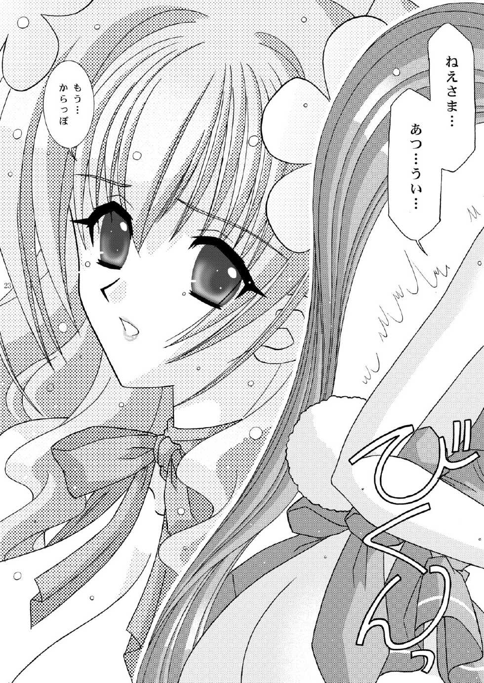 (C66) [Bousou!! Fuhatsudan (Takai Biki)] BOOB×BOOB 3 (Digi Charat) - Page 24