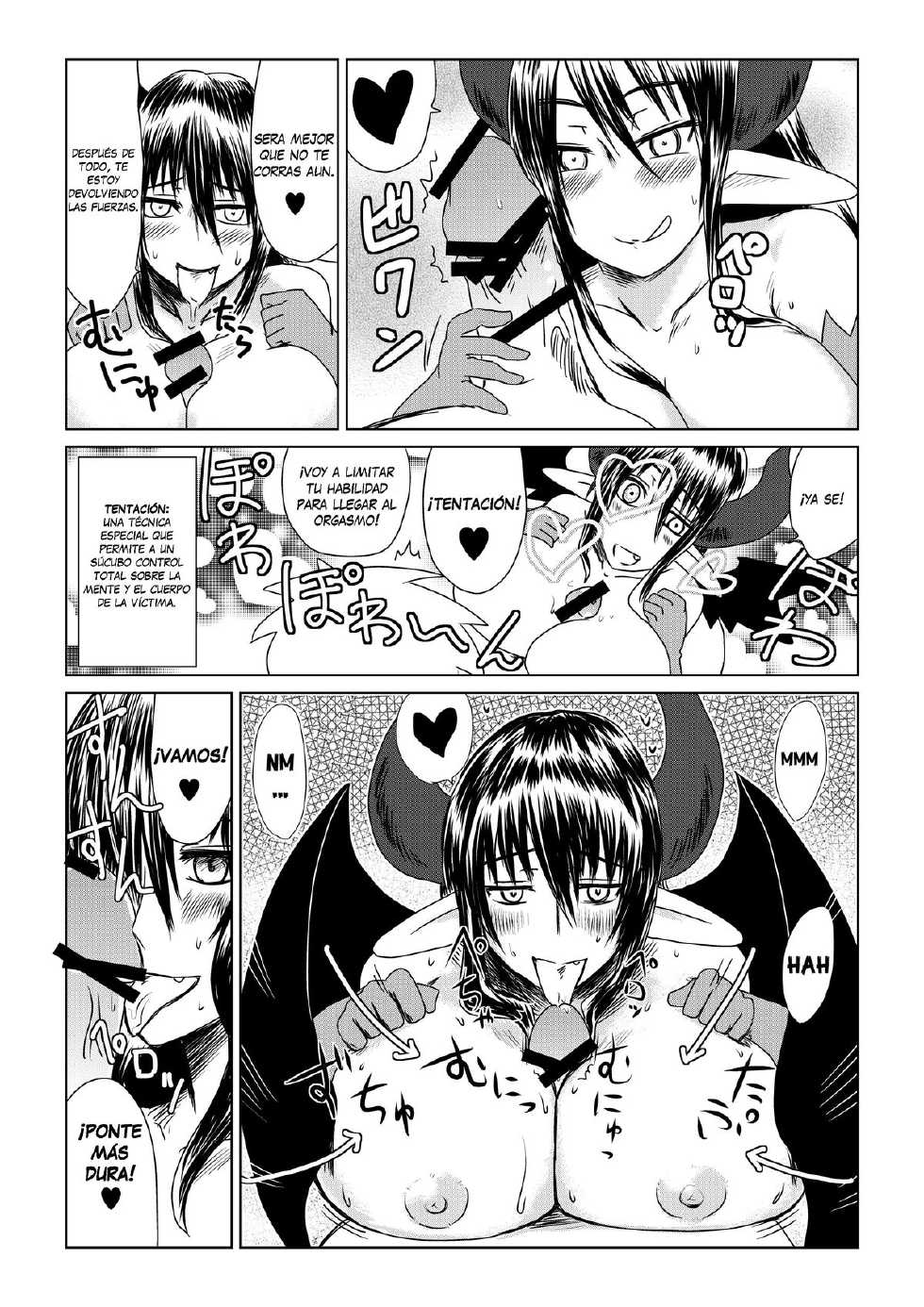 [Hroz] Shojo Succubus wa Hane ga Shiroi. | The Wings of a Virgin Succubus are White [Spanish] [Deadpool] - Page 8