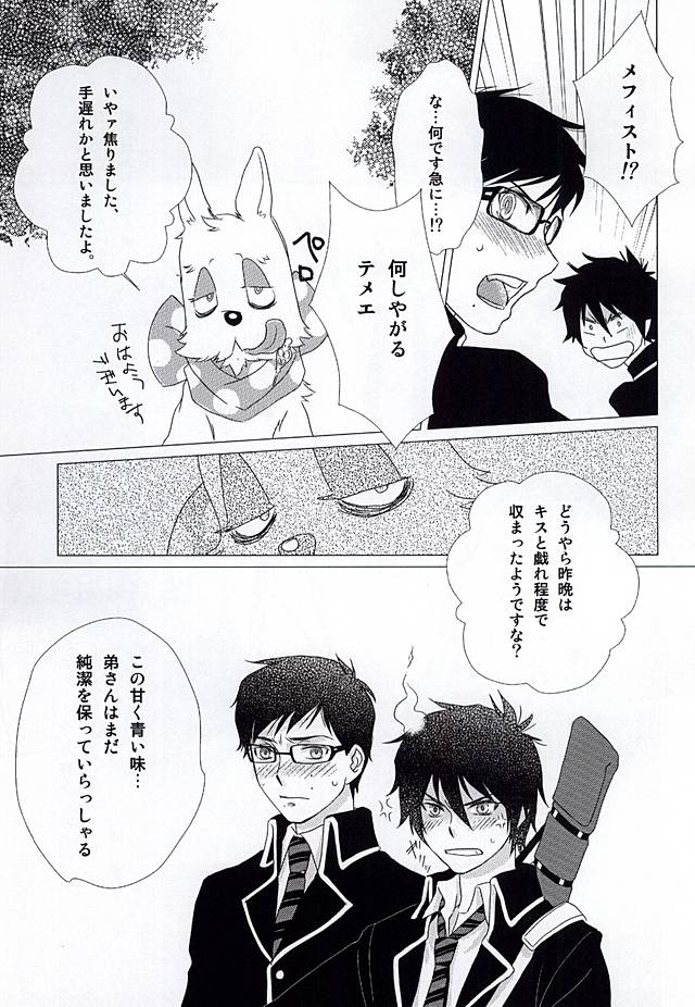 (SUPERKansai20) [Otonashi-ya (Otonashi)] THE OTHER SIDE (Ao no Exorcist) - Page 32