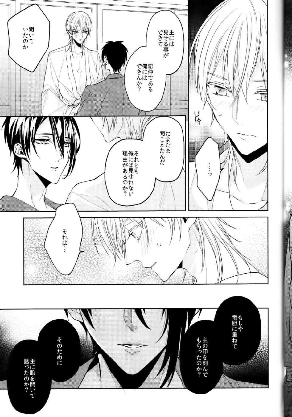 (Senka no Toki Zan) [Ciao! (Kanan)] Anata no Karada ni Kizamareta Rindou no Hana (Touken Ranbu) - Page 24