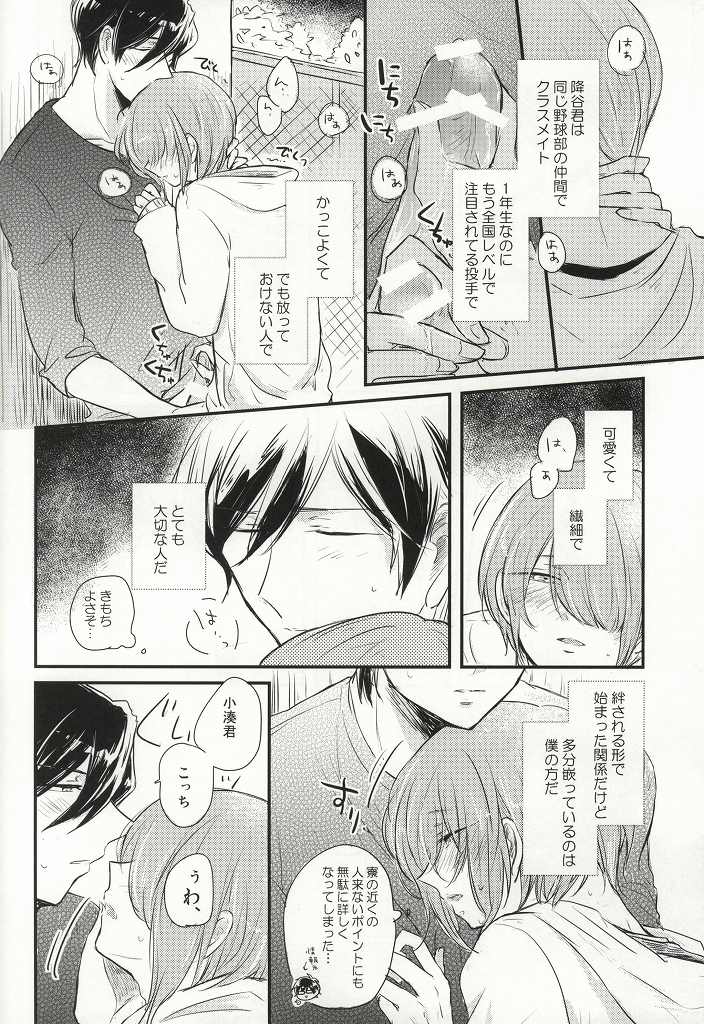 (HaruCC20) [marigold (Momoe)] Kono Netsu no Saki ga Shiritai no (Daiya no Ace) - Page 7