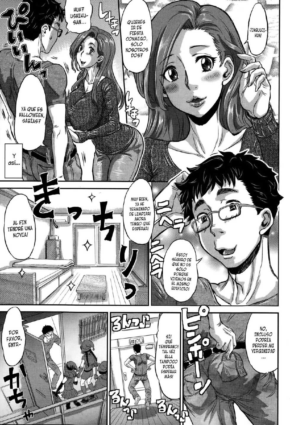 [Minority] Queen B no Halloween | Queen B's Halloween (COMIC Masyo 2015-01) [Spanish] [XHentai95] - Page 5