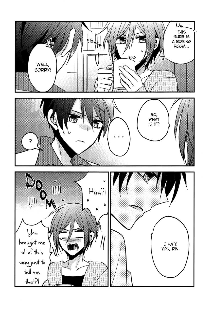 (Renai Jiyuugata! Natsu Honban) [Dolce Einsatz (Tomoe Kiko)] secret winter ~Kienai Nakigao~ (Free!) [English] [Ikemen Scans & Silver Lining] - Page 12