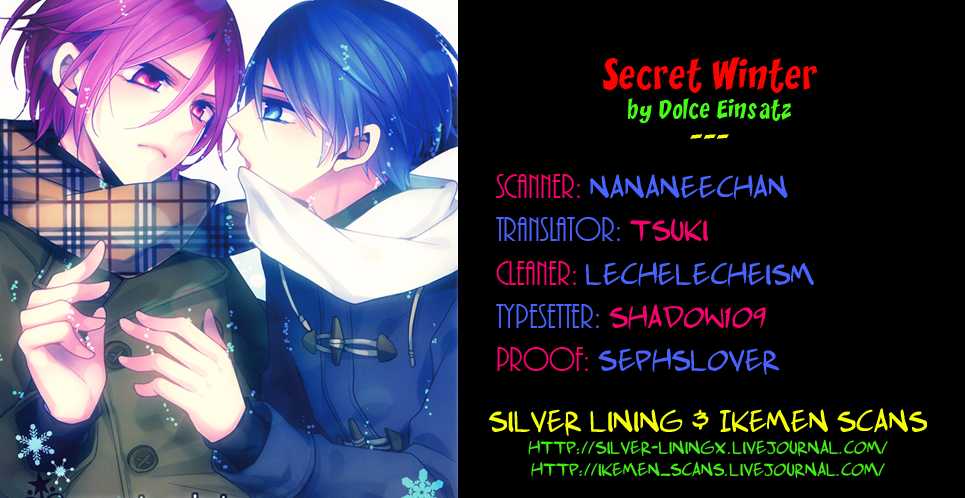 (Renai Jiyuugata! Natsu Honban) [Dolce Einsatz (Tomoe Kiko)] secret winter ~Kienai Nakigao~ (Free!) [English] [Ikemen Scans & Silver Lining] - Page 31