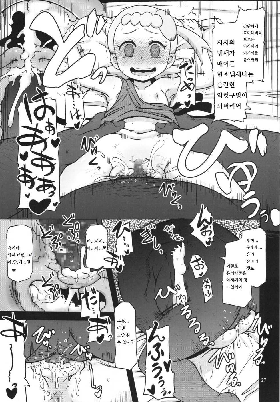 (C86) [HellDevice (nalvas)] Kawaii Imouto S'il Vous Plait (Pokemon) [Korean] [LWND] - Page 27