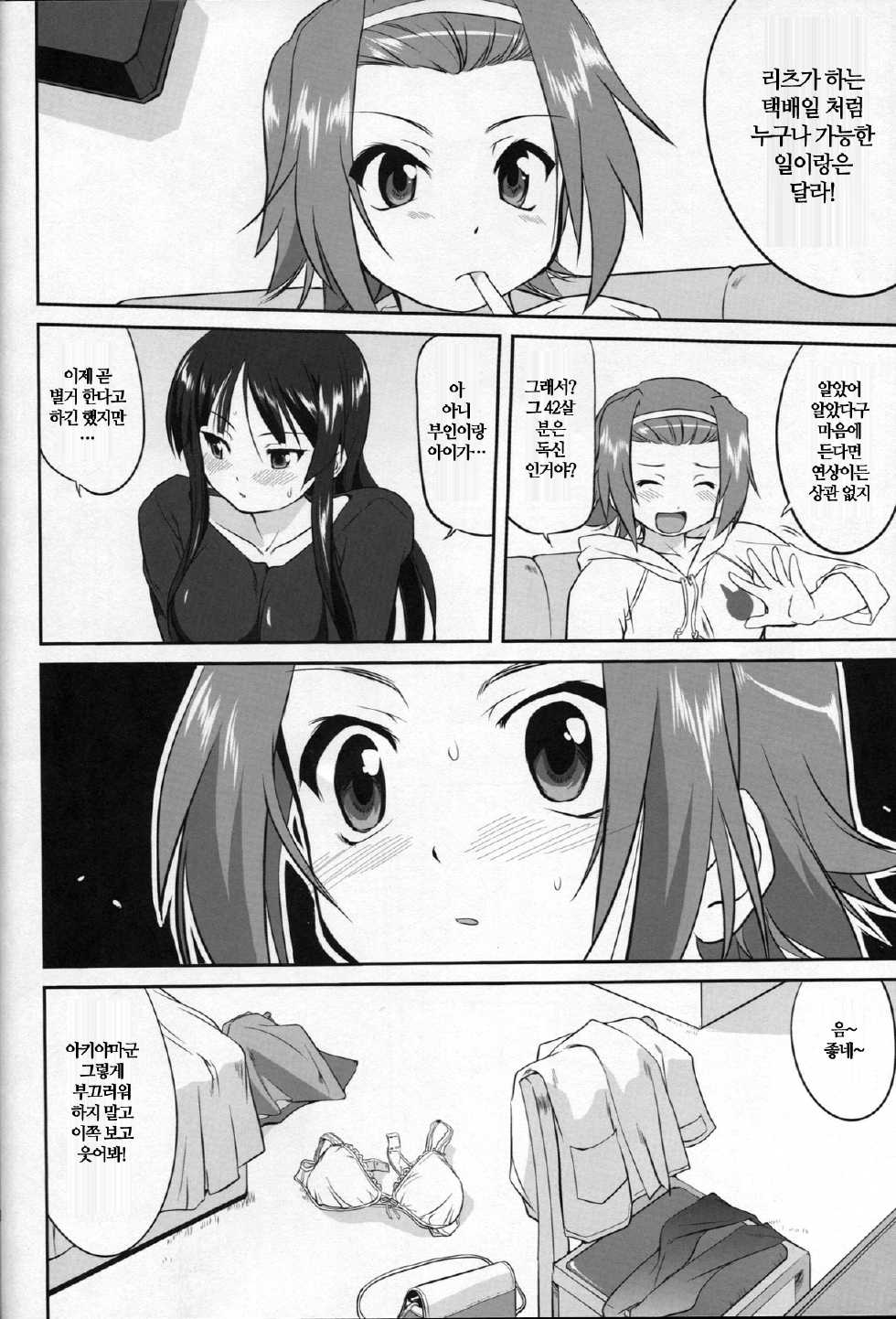 (C77) [Takotsuboya (TK)] Reqiem 5 A Dream (K-ON!) [Korean] [홍어] - Page 34