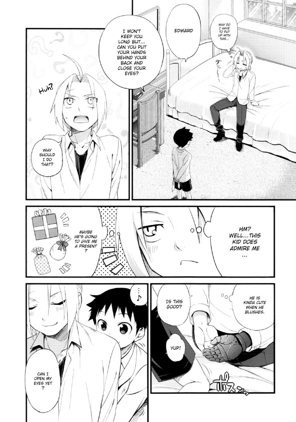 (Shota Scratch 27) [Yabure Kabure (Agemon)] Uwasa no Onii-san (Fullmetal Alchemist) [English] {Shotachan} - Page 8