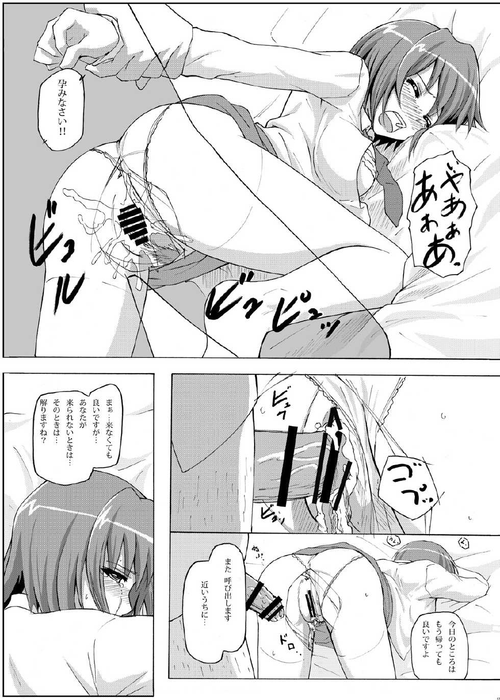 [Arpeggio (WAWON)] Hayate Taichou Yoru no Oshigoto - Captain Hayate Night Work (Mahou Shoujo Lyrical Nanoha) [Digital] - Page 12