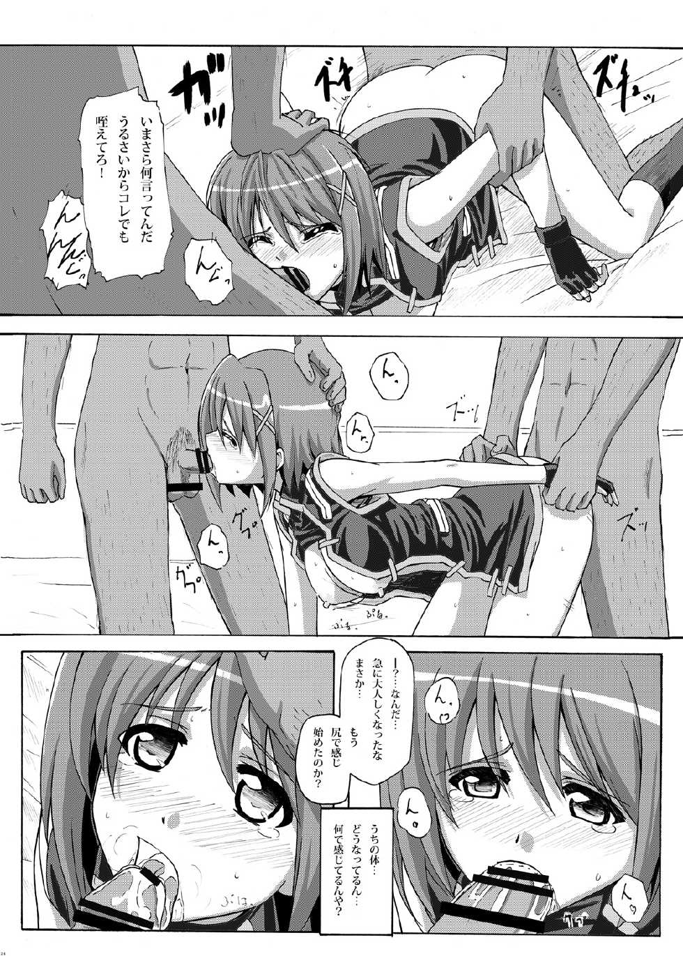 [Arpeggio (WAWON)] Hayate Taichou Yoru no Oshigoto - Captain Hayate Night Work (Mahou Shoujo Lyrical Nanoha) [Digital] - Page 23
