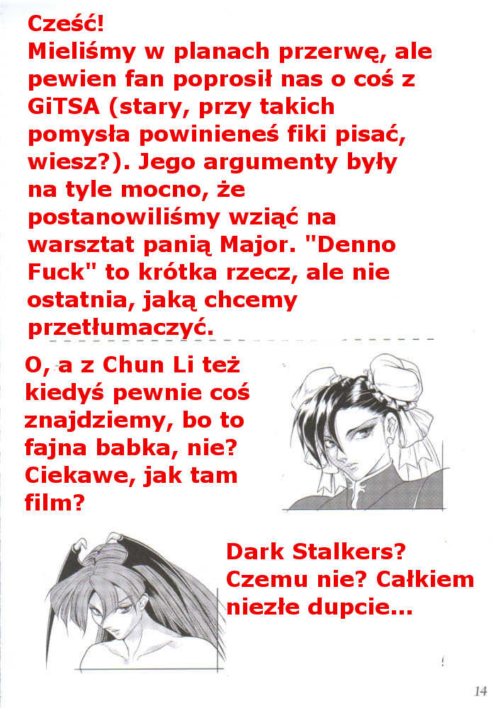 [Akiyama Production (Mikazuki Shiko)] Denno Fuck - Shousa Houkai (Ghost in the Shell) [Polish] [Gainsborough Translations] - Page 15