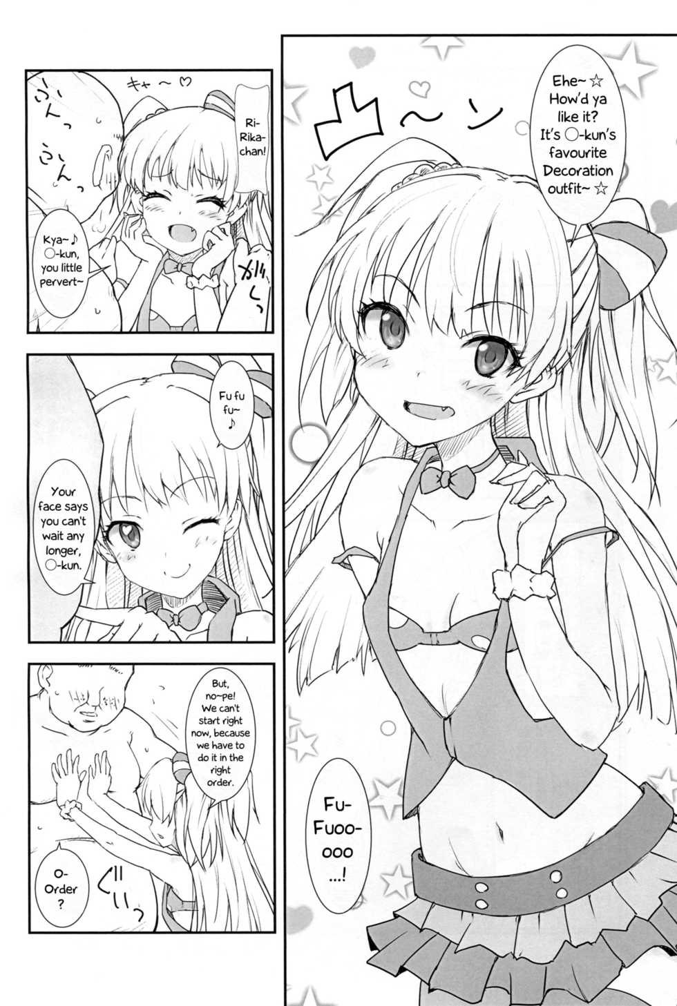 (C88) [Poteto Dango (Asage)] JC Rika to Himitsu no Akushukai | Middle School Girl Rika's Secret Handshake Event (THE IDOLM@STER CINDERELLA GIRLS) [English] [neet_god] - Page 6