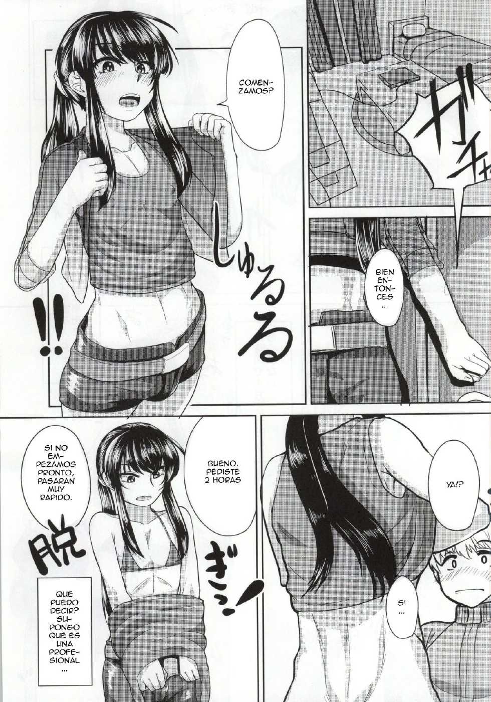 (C86) [Hanao Shouke (Yanase Kotatsu)] Yoichi no Drivery Health (Drifters) [Spanish] {ElMoeDela8} - Page 6