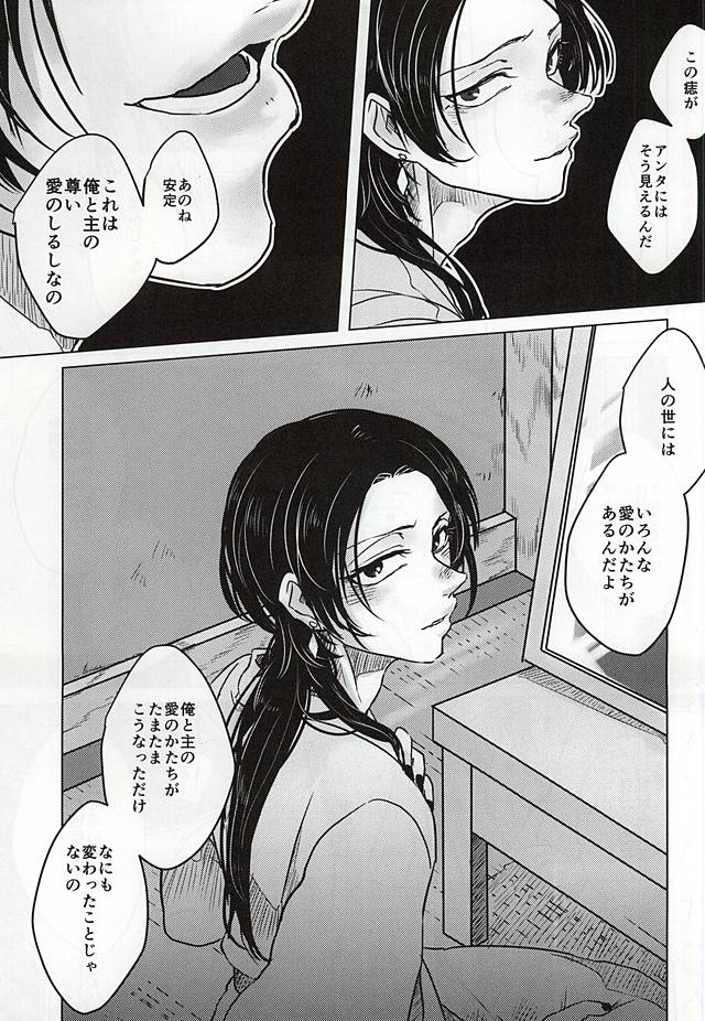 (Anmitsu Renbu) [DOHC (asuka)] Kokoro no Mekurabuta (Touken Ranbu) - Page 17