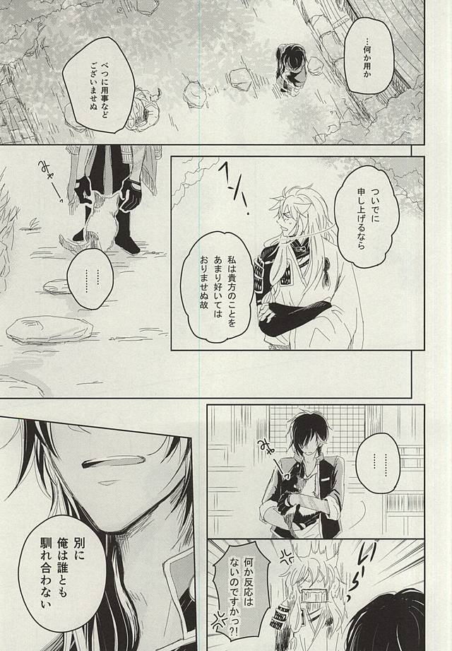 (C88) [VIP☆Typhooon!! (Elza)] Okitsune-sama no Koi (Touken Ranbu) - Page 12