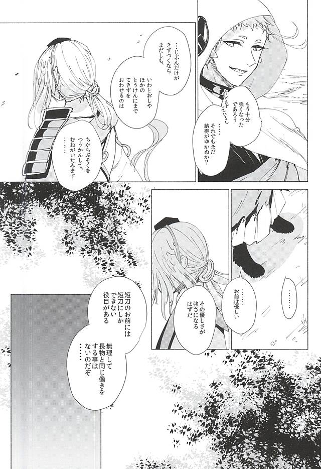 (C88) [apricot. (otsuki)] Kimi to Boku no Kyori (Touken Ranbu) - Page 14