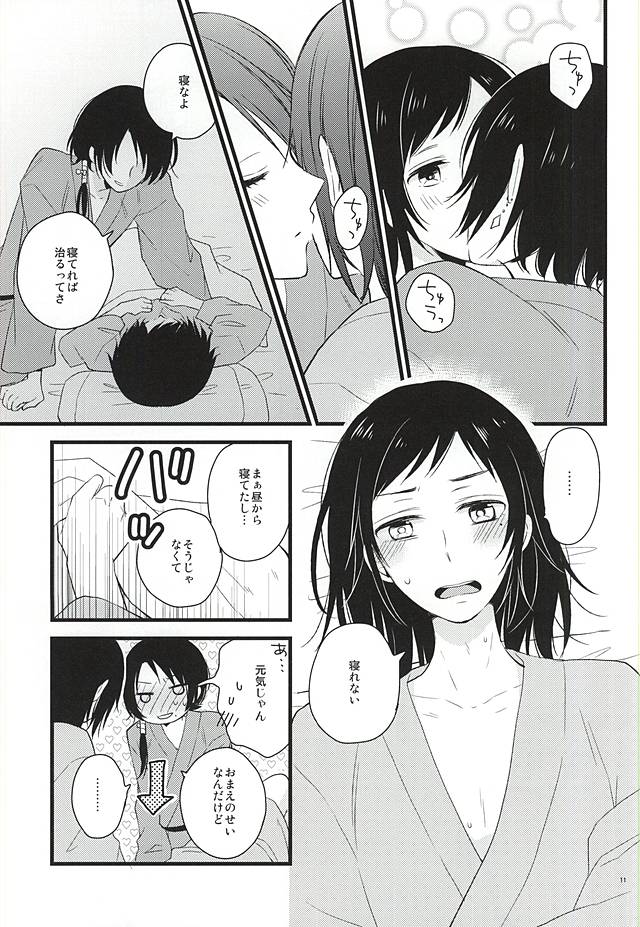 (C88) [MintWall (Miyata)] Atsukute Tokechaisou (Touken Ranbu) - Page 8