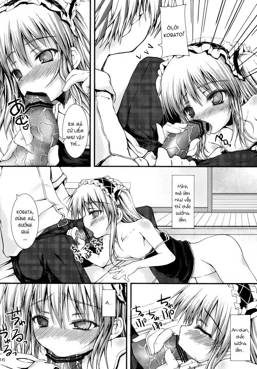 [Mugen@works (Akiduki Akina)] Ware wa Tomodachi Nado Iranu (Boku wa Tomodachi ga Sukunai) [Vietnamese Tiếng Việt] [Buz Trans Group] [Digital] - Page 15