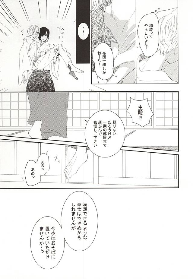 (SPARK10) [mol (Sakari)] Honmaru de Omo to Futari (Touken Ranbu) - Page 8