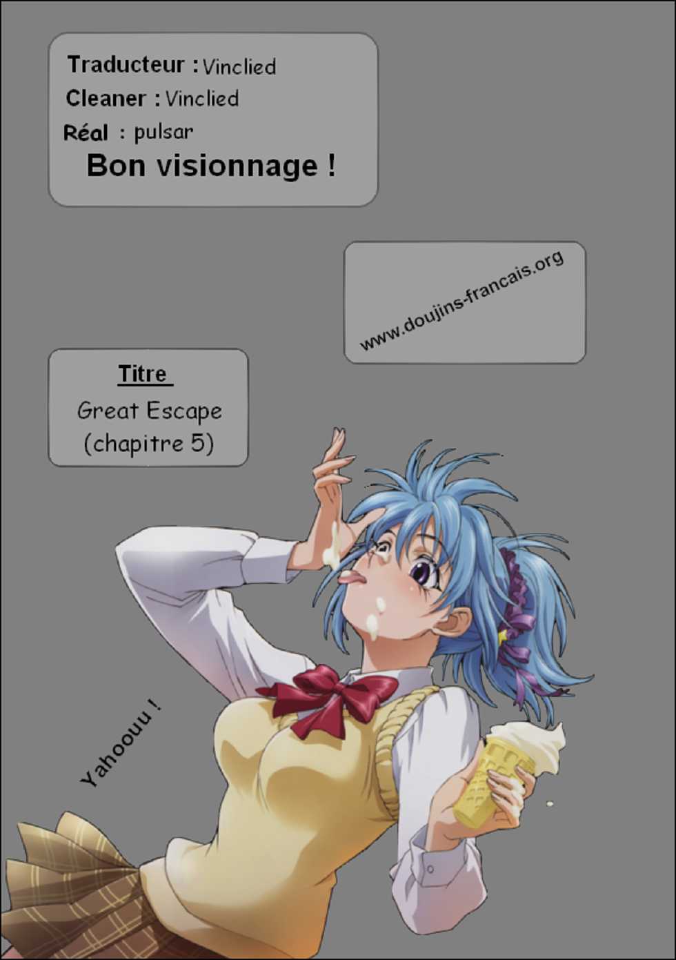 [Ozaki Miray] The Great Escape Ch. 5 [French] [Doujin-Francais] - Page 21
