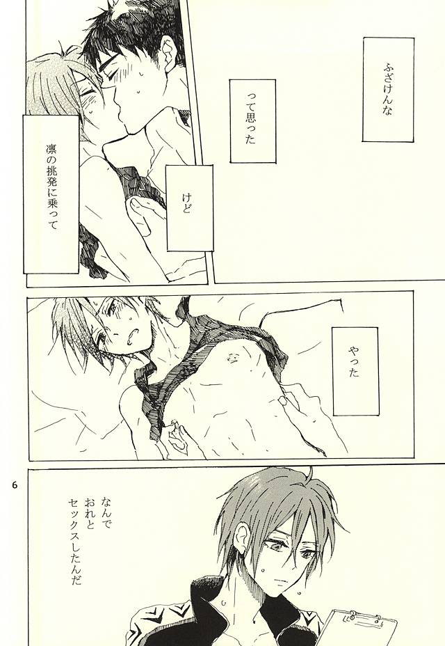 (Splash! 3) [sashilot (Tenjou Shio)] CRY WOLF (Free!) - Page 3