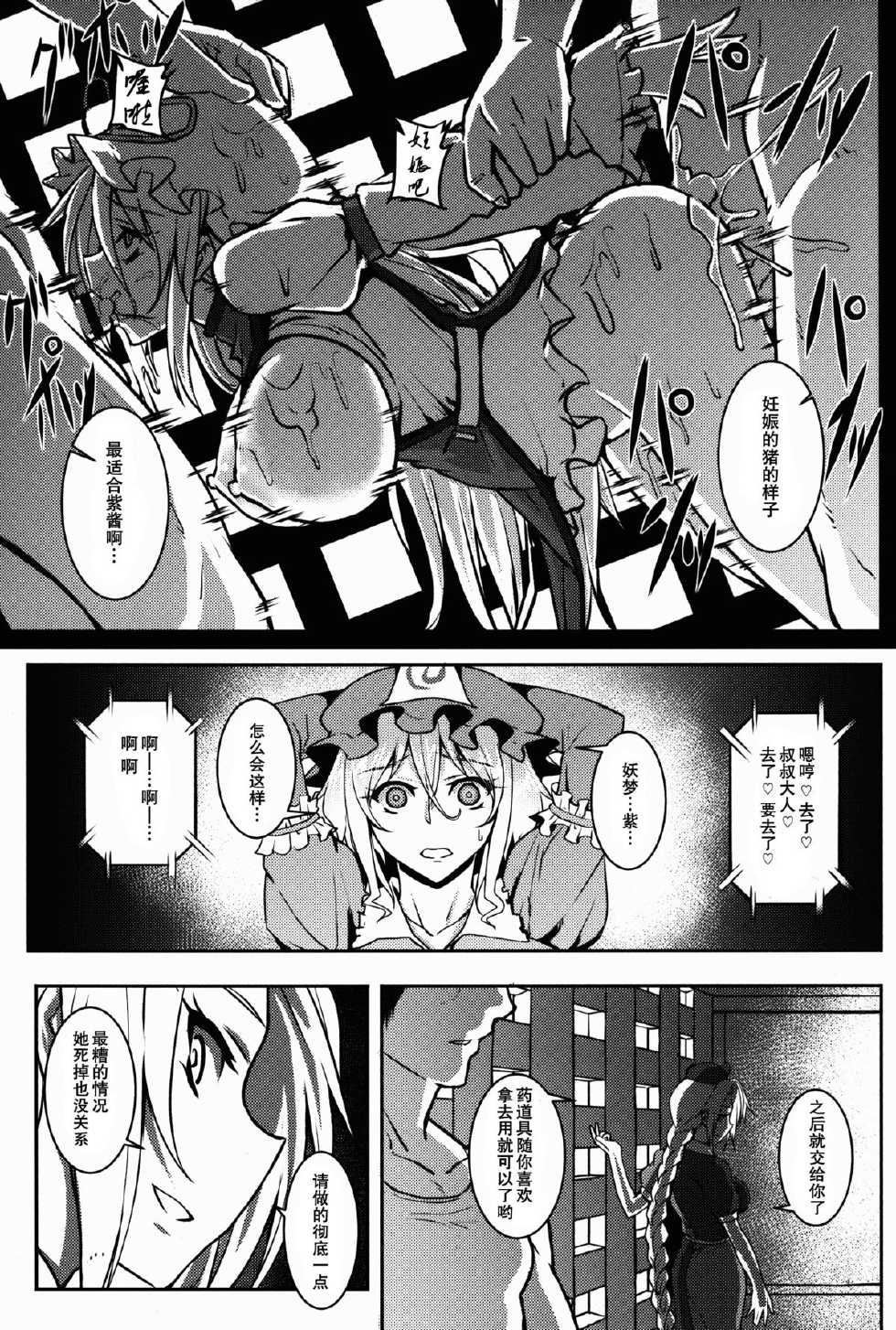 (Reitaisai 12) [Avion Village (Johnny)] Shigyaku Gensoukyou -Saigyouji Yuyuko- (Touhou Project) [Chinese] [CE汉化组] - Page 6