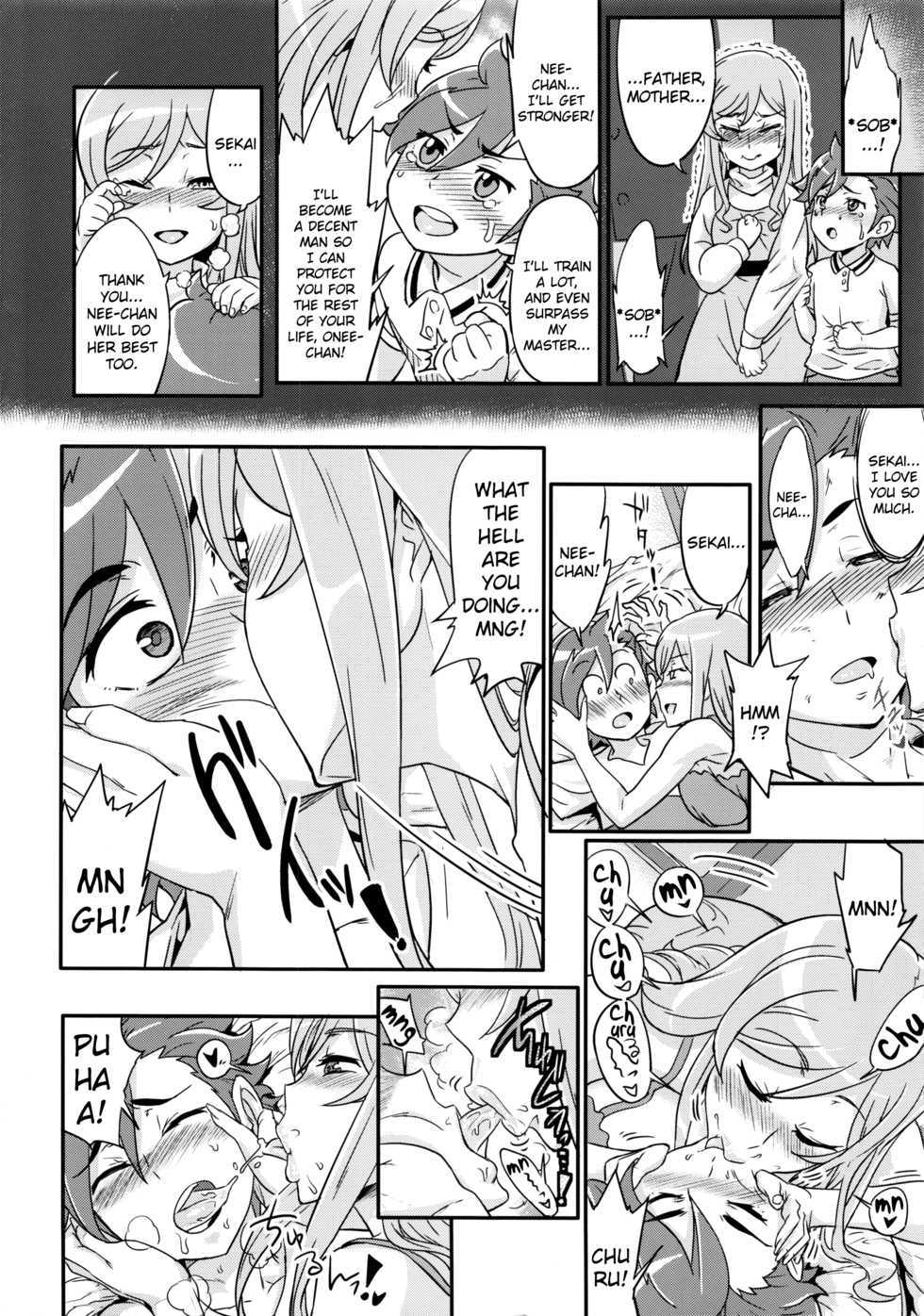 (C87) [Aroma Gaeru (Numahana)] Mirai Nee-chan to Tsukurou! | Let's Knock Up Mirai-nee-chan! (Gundam Build Fighters Try) [English] [Brolen+drozetta] - Page 3