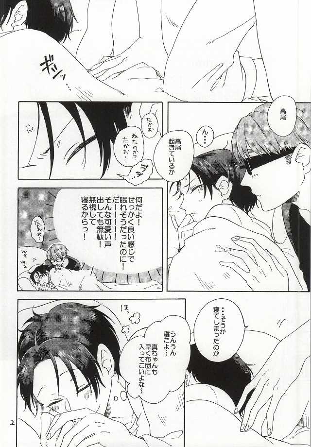 [Tobidasu Megane (Tanaka)] Okite Iru ka, Netemasu yo (Kuroko no Basuke) - Page 3