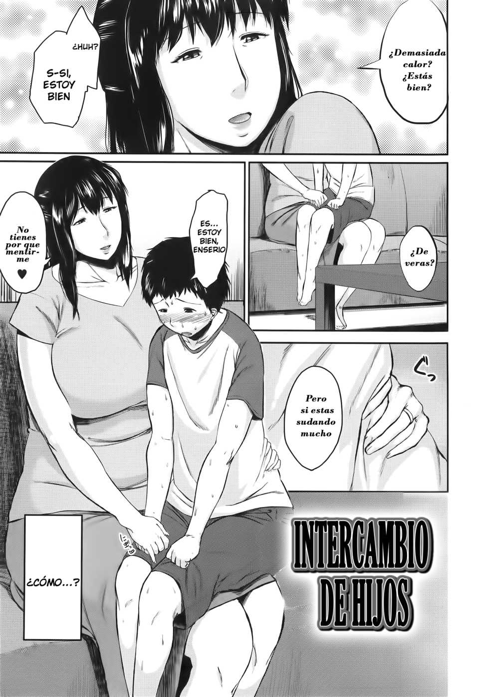 [Jitsuma] Koukan Musuko | Intercambio de Hijos Ch. 1-4 [Spanish] [XhTianX] [Decensored] - Page 9