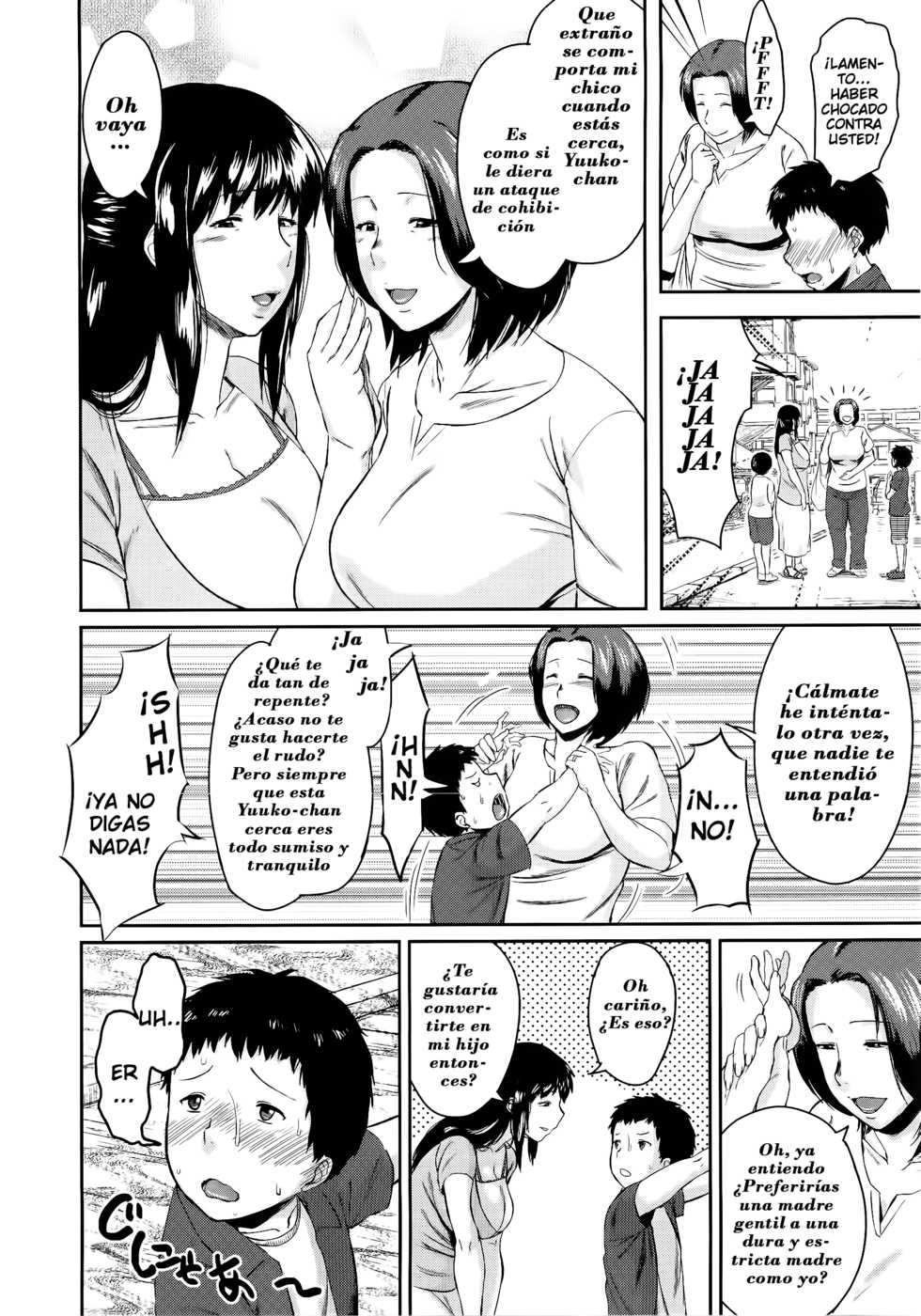 [Jitsuma] Koukan Musuko | Intercambio de Hijos Ch. 1-4 [Spanish] [XhTianX] [Decensored] - Page 14