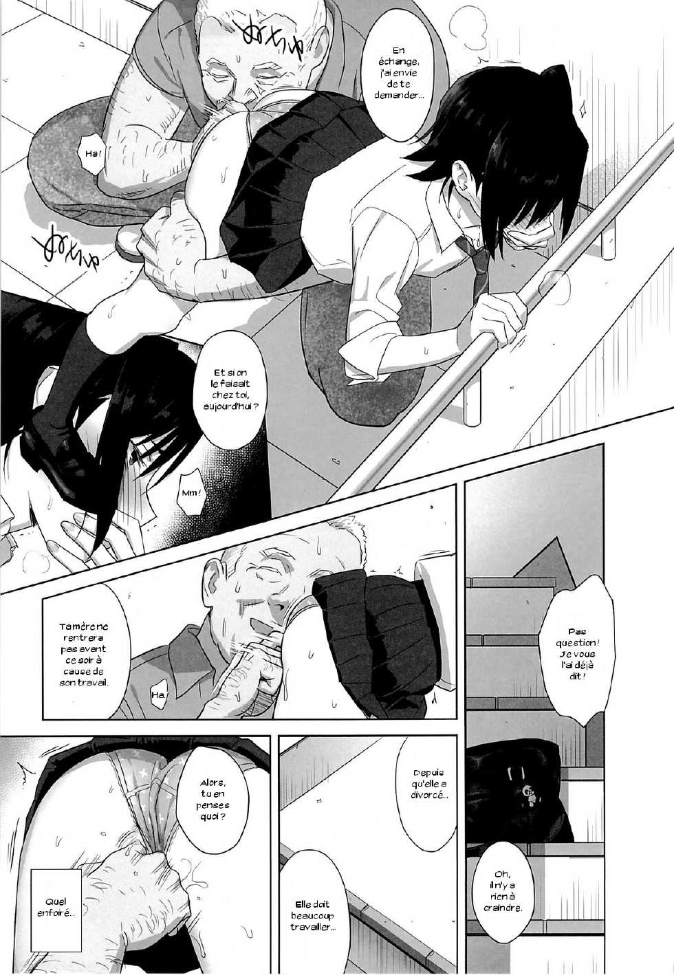 (C85) [Hito no Fundoshi (Yukiyoshi Mamizu)] Kaki Hoshuu 3 [French] [Zer0] - Page 10