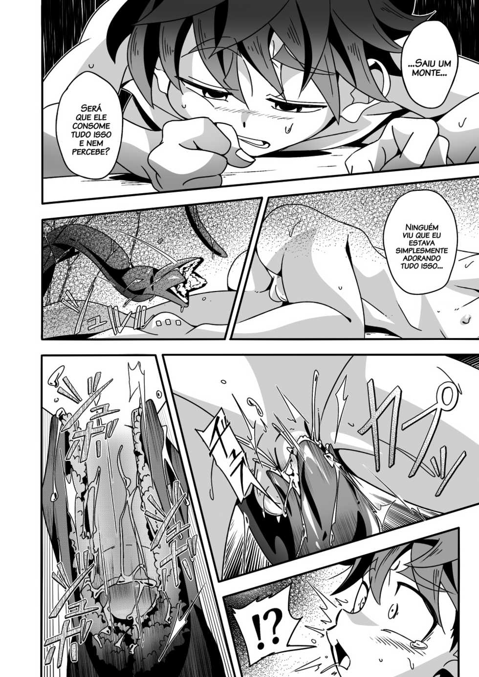 [gymno (Kiriya)] Kannou no Majutsushi ni Ore wa Naru ♥ | Eu me Tornei o Feiticieiro da Sensualidade [Portuguese-BR] {Shotacon Fusion} [Decensored] - Page 20