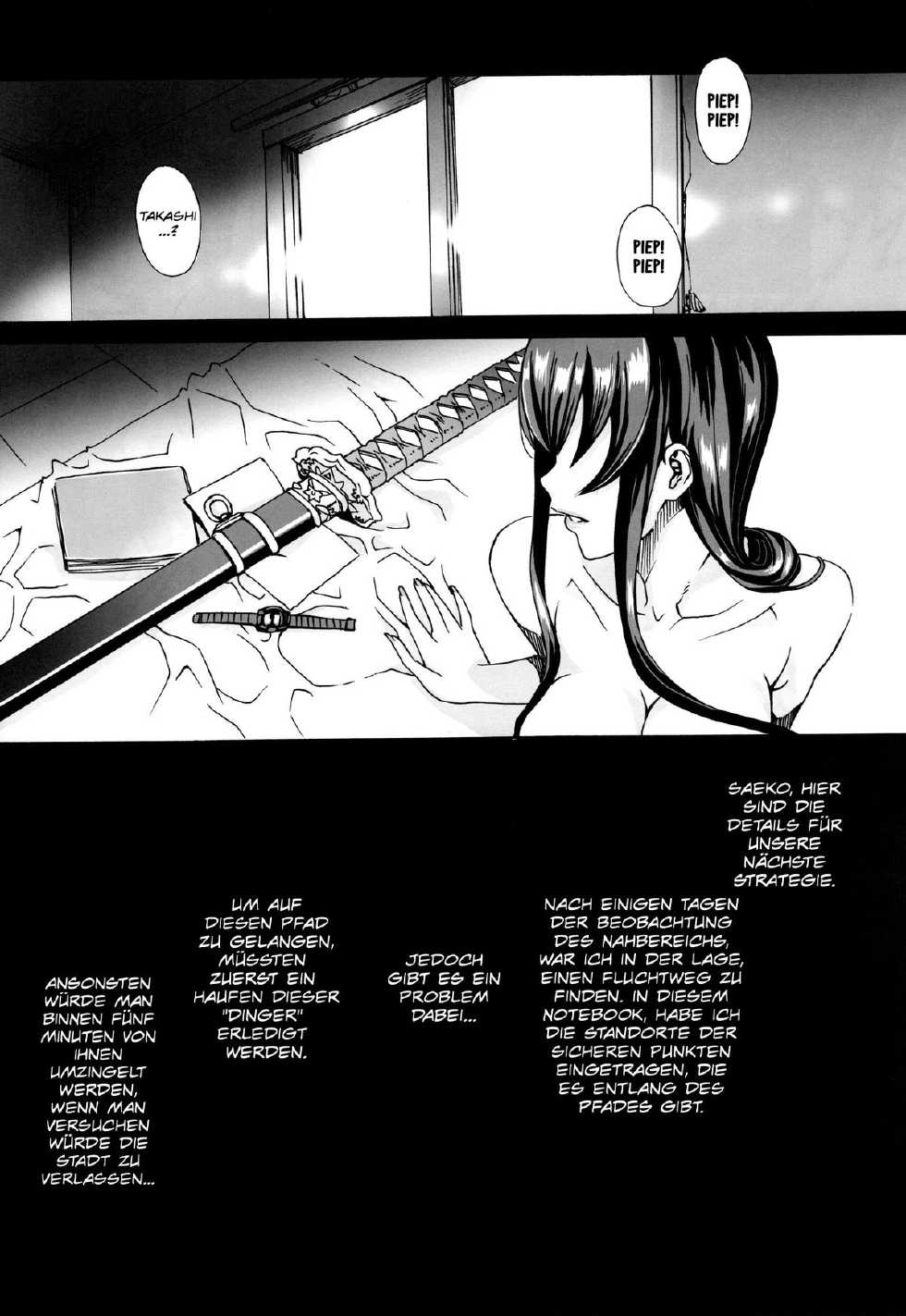 (C81) [Maidoll (Fei)] Kiss of the Dead 2 (Gakuen Mokushiroku Highschool of The Dead) [German] [SchmidtSST] - Page 20