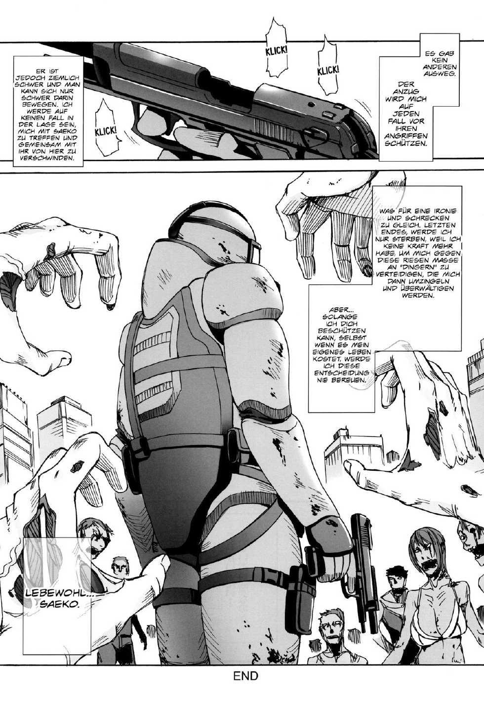 (C81) [Maidoll (Fei)] Kiss of the Dead 2 (Gakuen Mokushiroku Highschool of The Dead) [German] [SchmidtSST] - Page 23