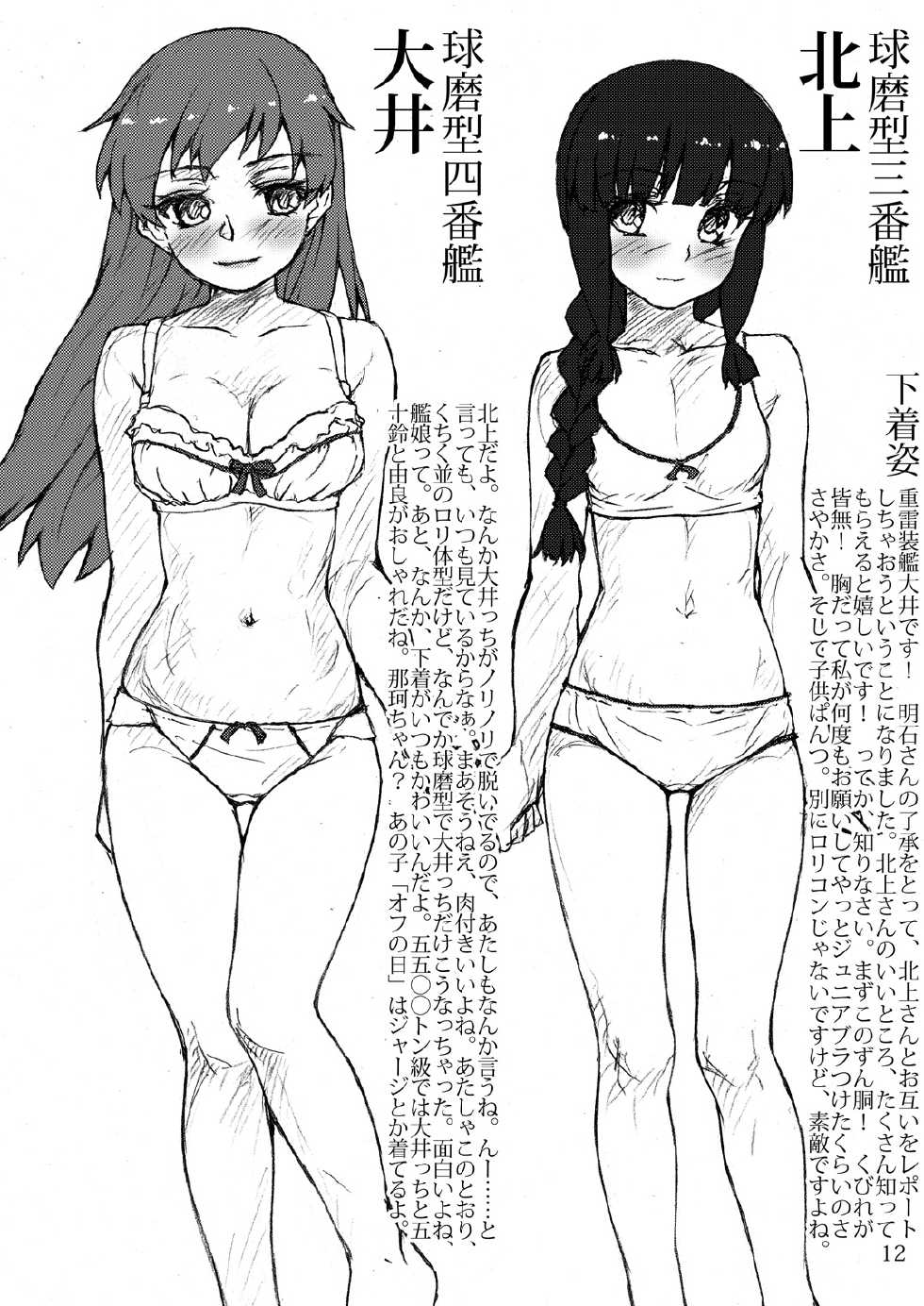 [LUNATIC PROPHET (Arimura Yuu)] Oshikkollection Keijunyoukan Hen Jou - Piss-Colle Light Cruisers Former Part (Kantai Collection -KanColle-) [Digital] - Page 11