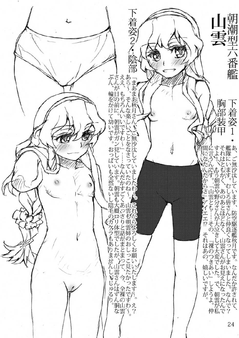 [LUNATIC PROPHET (Arimura Yuu)] Oshikkollection Keijunyoukan Hen Jou - Piss-Colle Light Cruisers Former Part (Kantai Collection -KanColle-) [Digital] - Page 23