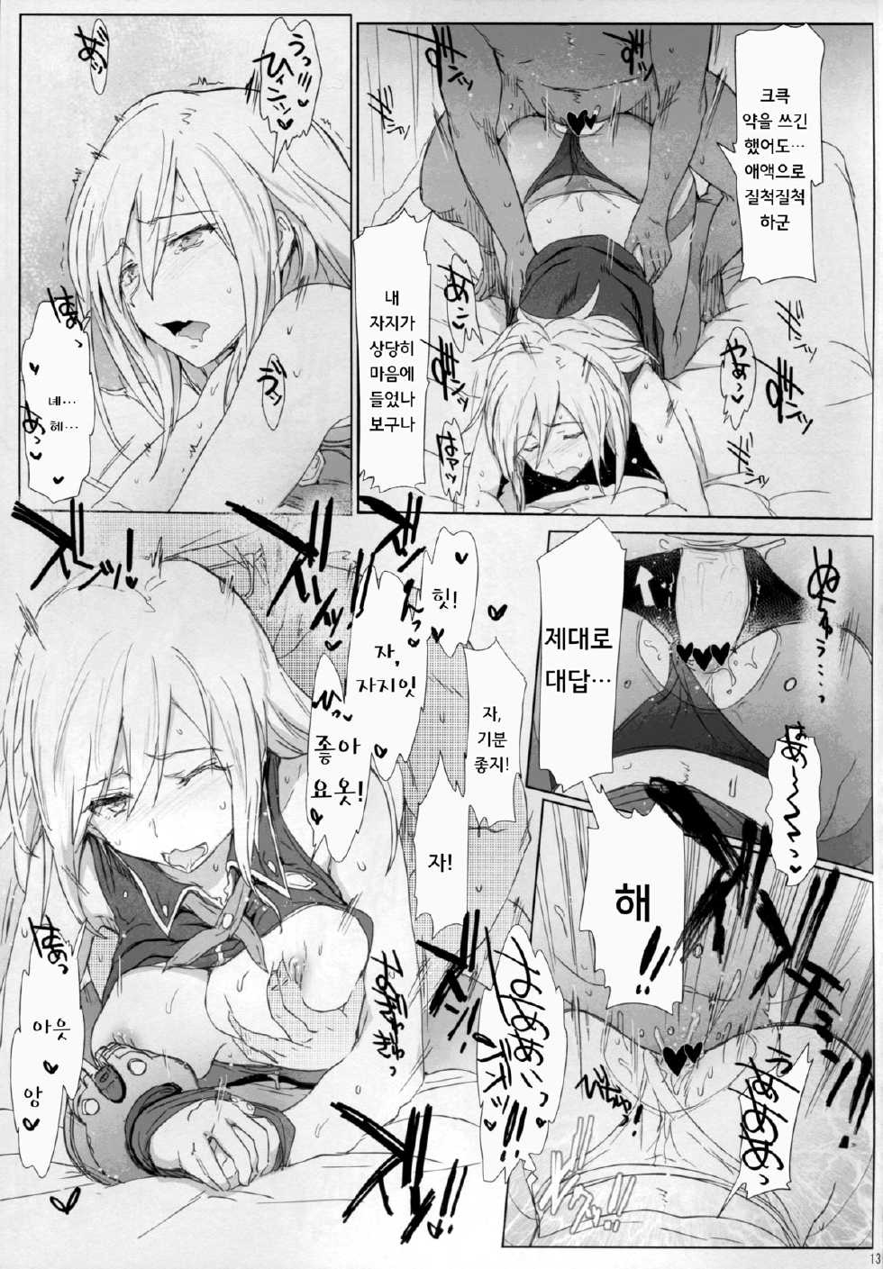 (C88) [RIBI Dou (Higata Akatsuki)] Sensei no Iutoori | 선생님이 말하시는대로 (GOD EATER) [Korean] [Team LTG] - Page 12