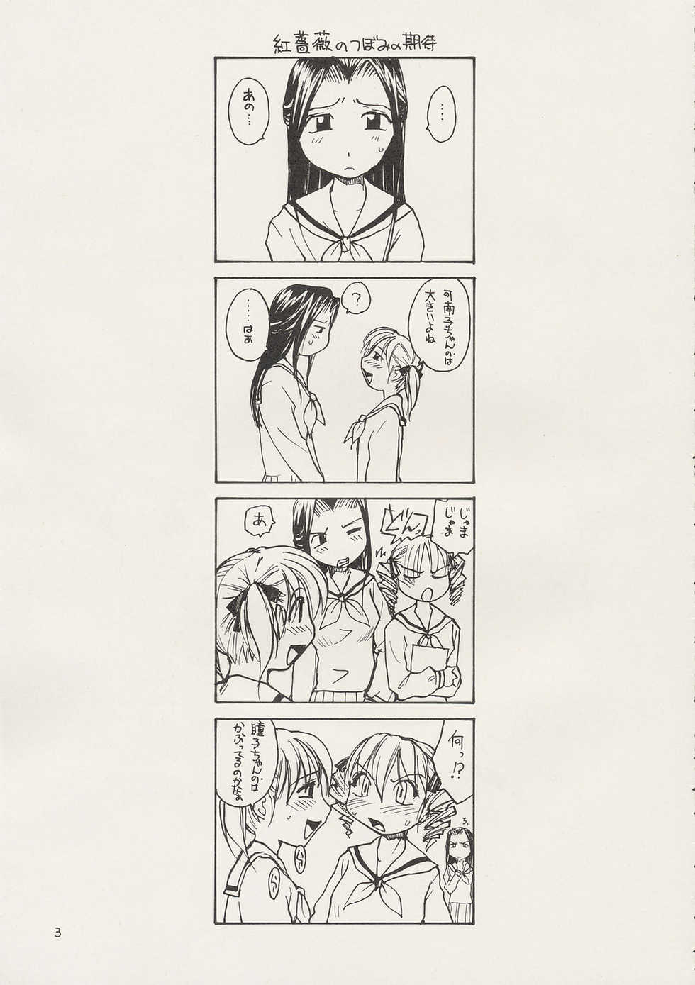 (CR35) [B5 Doumei (RaTe)] Maria-sama ga P o Miteru 2 (Maria-sama ga Miteru) - Page 3