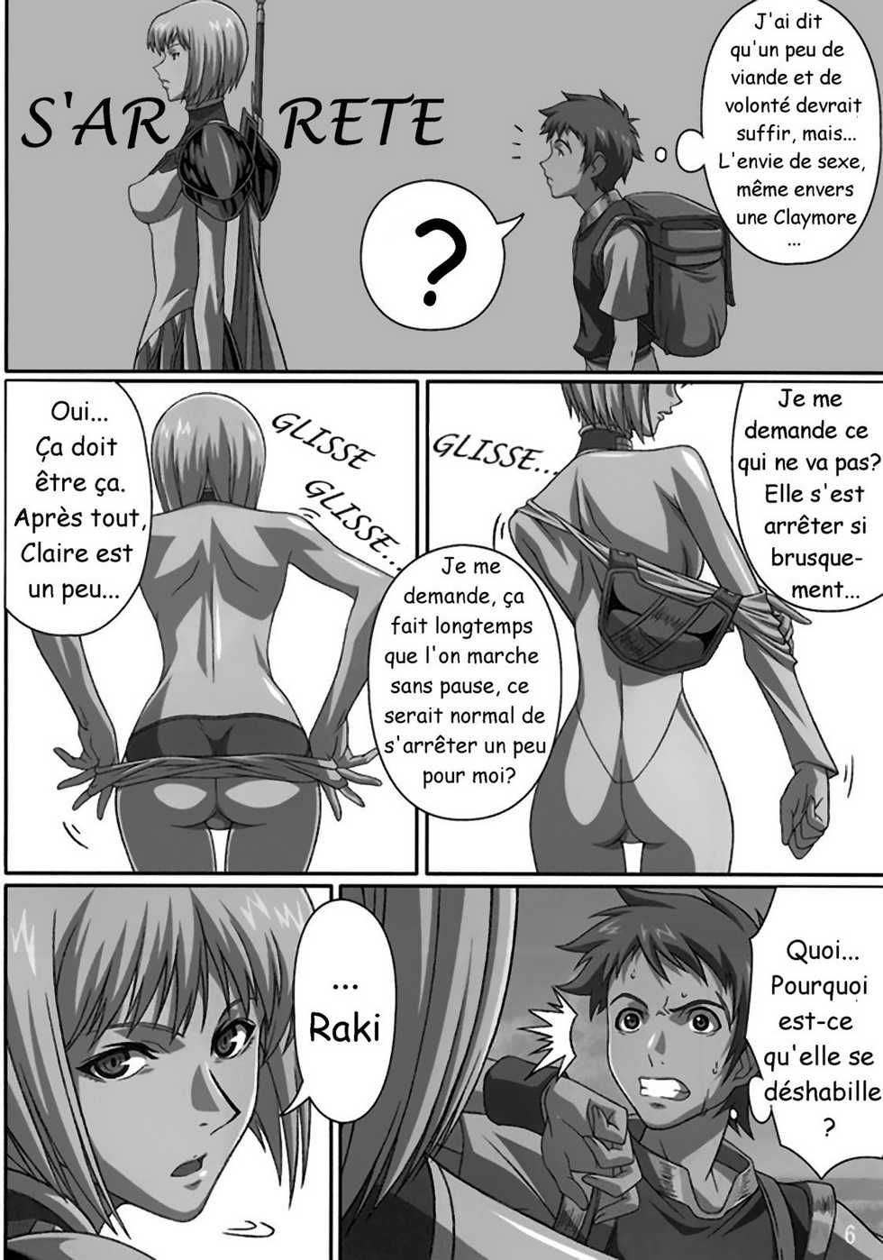 (C72) [Lost Rarities (Takapiko)] Industrial (Claymore) [French] {doujins-francais.org} - Page 5