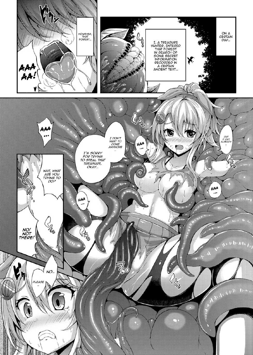 [Makutsutei (Yukiusagi.)] Inran Plant | Lewd Plant (Otome-tachi wa Marunomi nashi de wa mou Ikite Ikenai!) [English] [HappyMerchants] [Digital] - Page 1