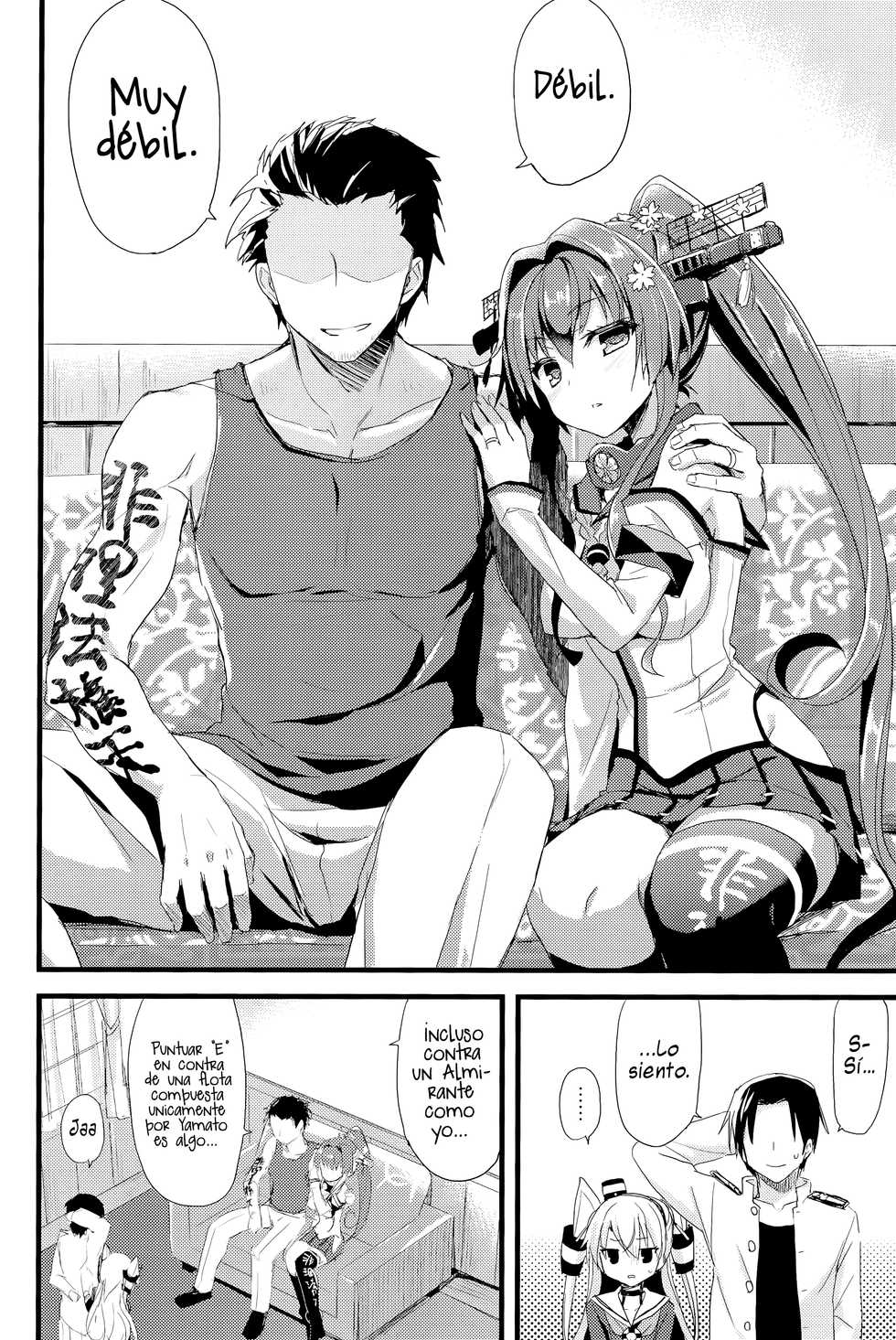 (C86) [AYUEST (Ayuya)] ∞Oooverheat↑ (Mugendai Oooverheat) (Kantai Collection -KanColle-) [Spanish] [H-E] - Page 7